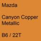 Preview: Mazda, Canyon Copper Metallic, B6 / 22T.